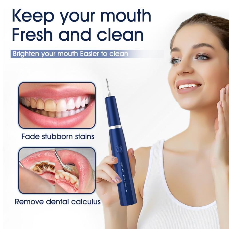 Ultrazvukový odstraňovač zubního kamene pro zuby Zubní scaler Čistič zubů 3 režimy čištění Vysokofrekvenční vibrace Nástroj na čištění zubů