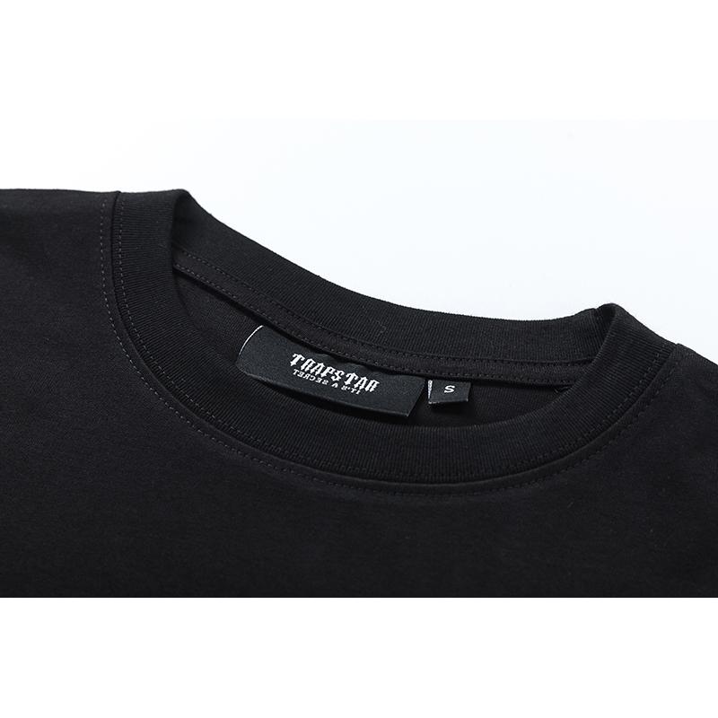 699 Trapstar London 2025 Summer New High Quality Cotton Round Neck Loose Large Size Men's and Women's T-shirt Couple T-shirt