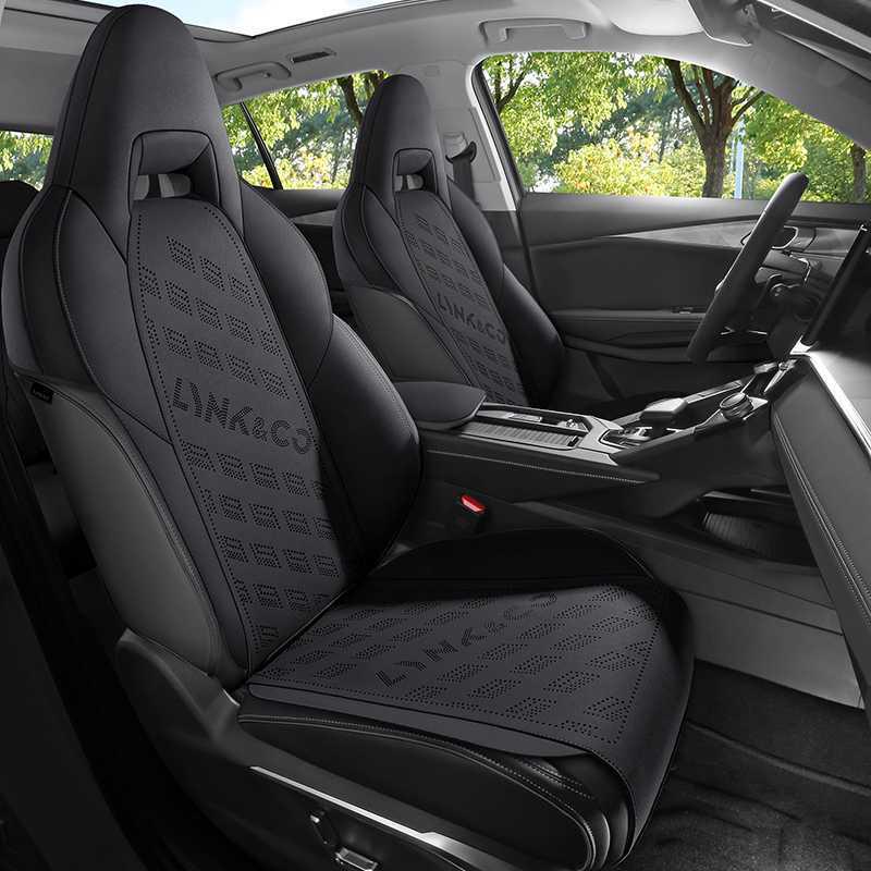 Suede All-Season Semi-Enclosed Saddle Seat Cushion for Lynk & Co 06