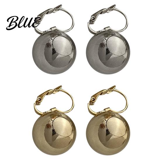 Stylish City Earrings 1 Pair Ball Dangle for Women Metal
