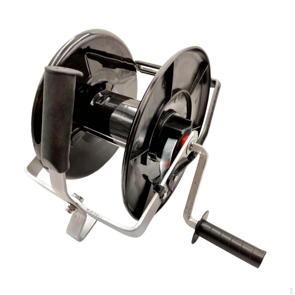 Elektrický plotový naviják s aretačním navíječem lana, zemědělské vybavení pro pastviny, farmy,