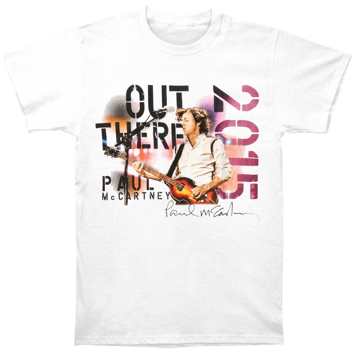 Men s Paul Mccartney Paul McCartney Hofner 2015 Event T-shirt Medium White S