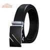 Men Autumatic Belt Business Formal Belt Smooth Faux Leather Alloy Buckle Anti-break Great Durability Anti-slip Men Meeting Commute Suit Pants Belt