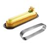 7/8/9.4/13 CM Stainless Steel Oval Tart Mold Ring Tartlet Cake Mousse Molds Cake Tart Ring Mold Round Cake Baking Tools