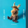 Wood Deer Plush Toy With Pp Cotton Filling For Christmas Gift Decor