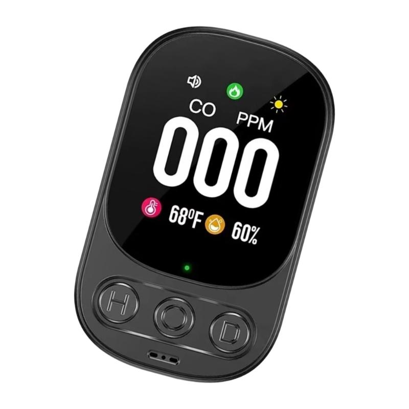 652F Fast Read Carbon Monoxide Detectors with Environmental Sensors Power Wall Unit for Household Hotel Application
