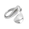 925 Sterling Silver Geometry Adjustable Rings For Women Engagement Luxury Beautiful Jewelry Gifts Female Jewellery Moneys 925