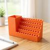 1 Piece Screwdriver Head Storage Toolbox Hole Board Screwdriver Stand Hex Shank Organiser Drill Holder 50 Holes Bit Organiser
