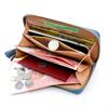 Zipper Money Coin Purse Women Card Holder Long PU Leather Clutch Wallet Large Capacity Lady Wristlet Phone HandBags Money Pocket