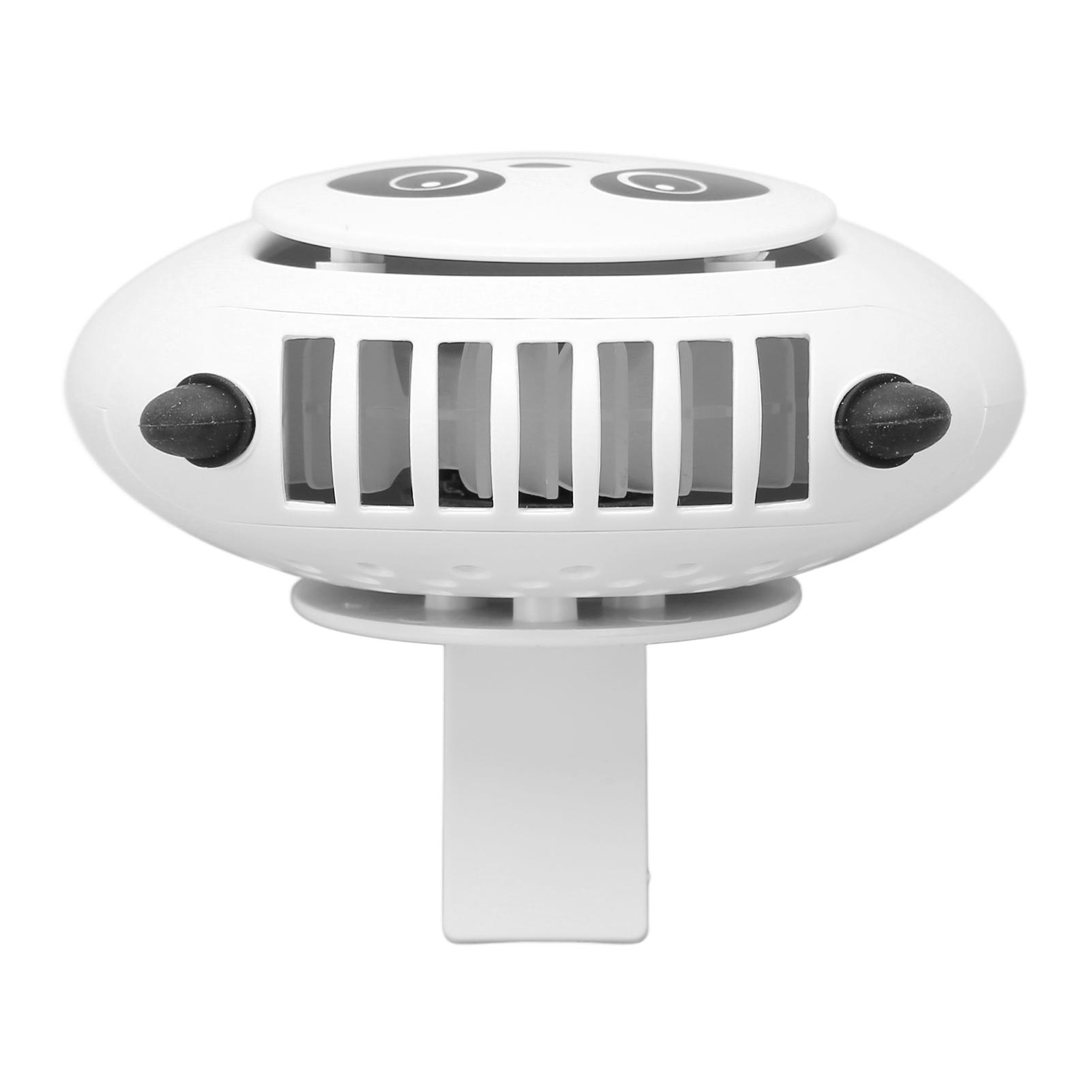 Portable Neck Fan with Lanyard Bracket USB Rechargeable Hands 3 Wind Speed Hanging Neck Fan for Outdoor