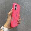 For  Matte Armor Translucent Case for For Iphone 16 1 14 13 17 Pro Max 17 Air Plus 11 12 Double Color Magnetic Hard Cover