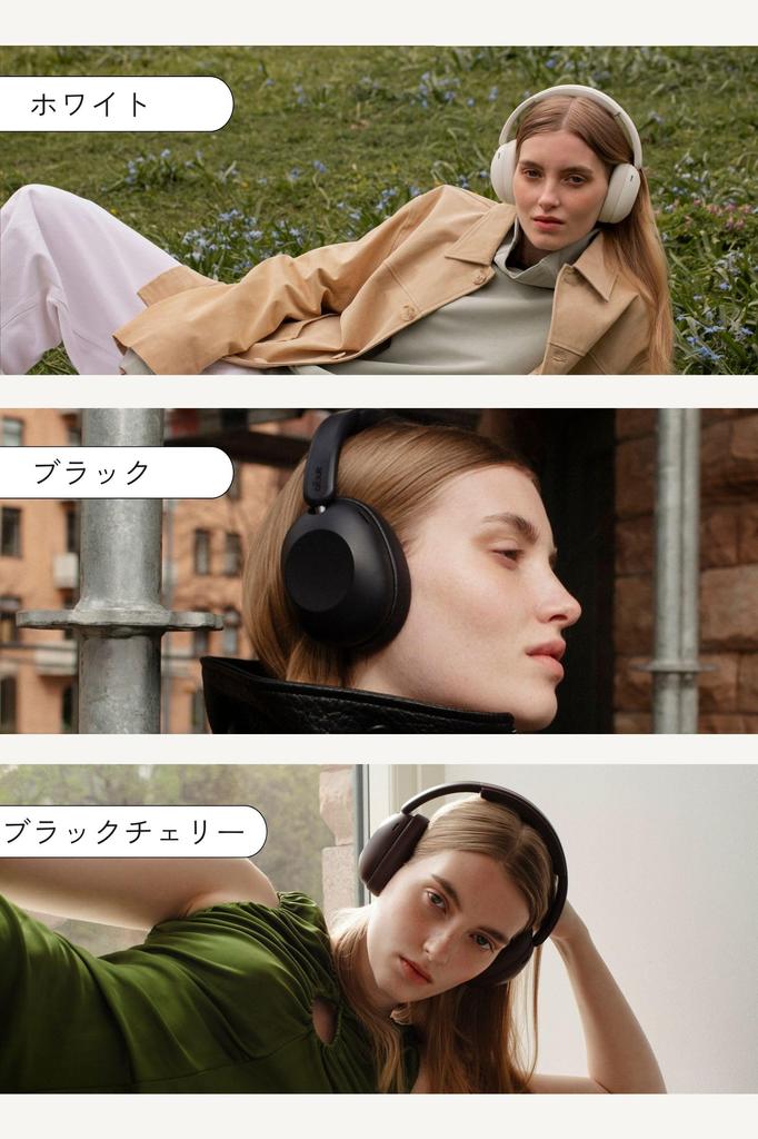 SUDIO K3 Pro Wireless Headphones Compatible Microphone Hybrid Active Noise Cancelling Playback (Black Onyx) (Bluetooth 6.0 / iOS/Android / /