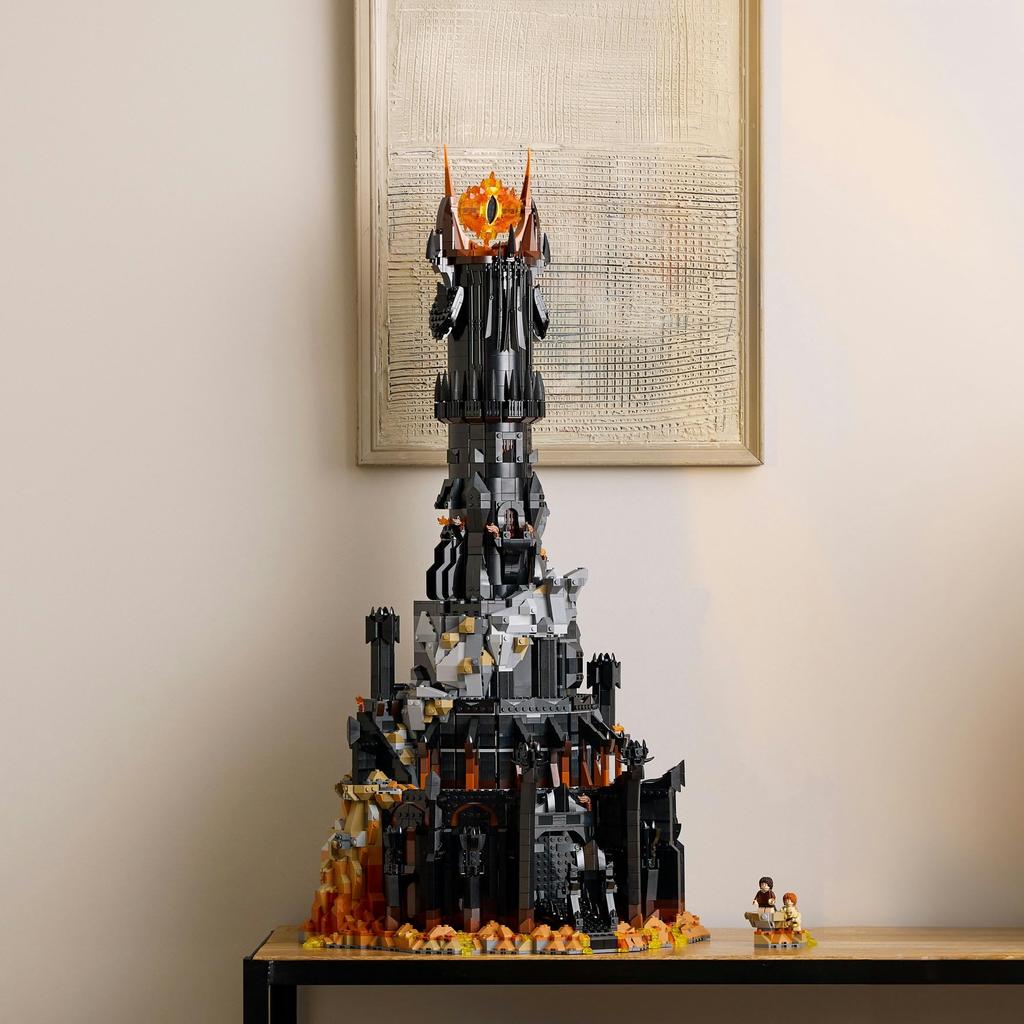 LEGO Icon Lord of the Toy Birthday Present Block Valentine Men Women Lord of the Rings Lord of the Rings 10333 Rings Barad-Dur