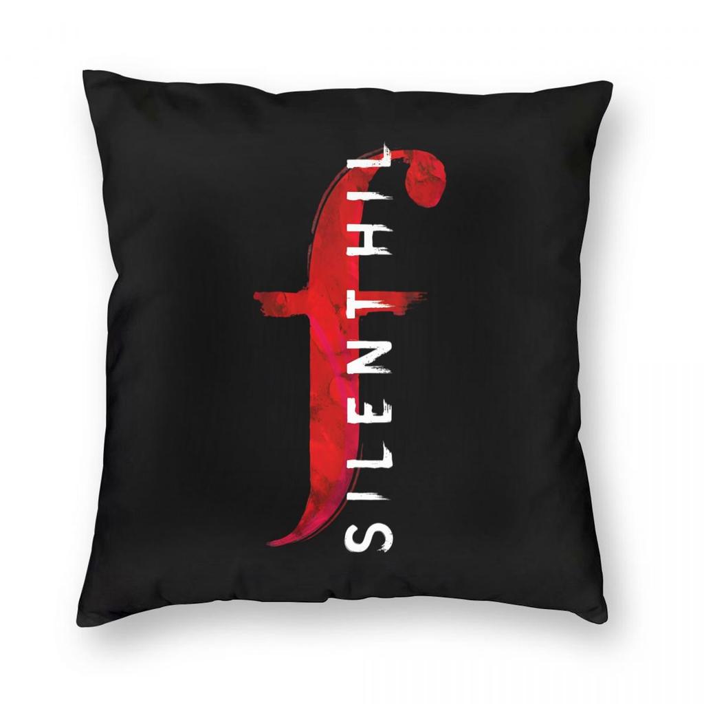 Horror Game Silent Hill F Pillowcase Printed Polyester Cushion Cover Decor Hinako Shimizu Throw Pillow Case Cover Home Zippered