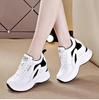 Scarpe da donna Sneakers Moda Outdoor Interno Aumento Zeppe Scarpe stringate causali Calzature da donna con plateau femminile