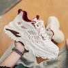 Schuhe Frühling neue Studenten Netz atmungsaktive Sport Freizeitschuhe Plateau Papa Schuhe