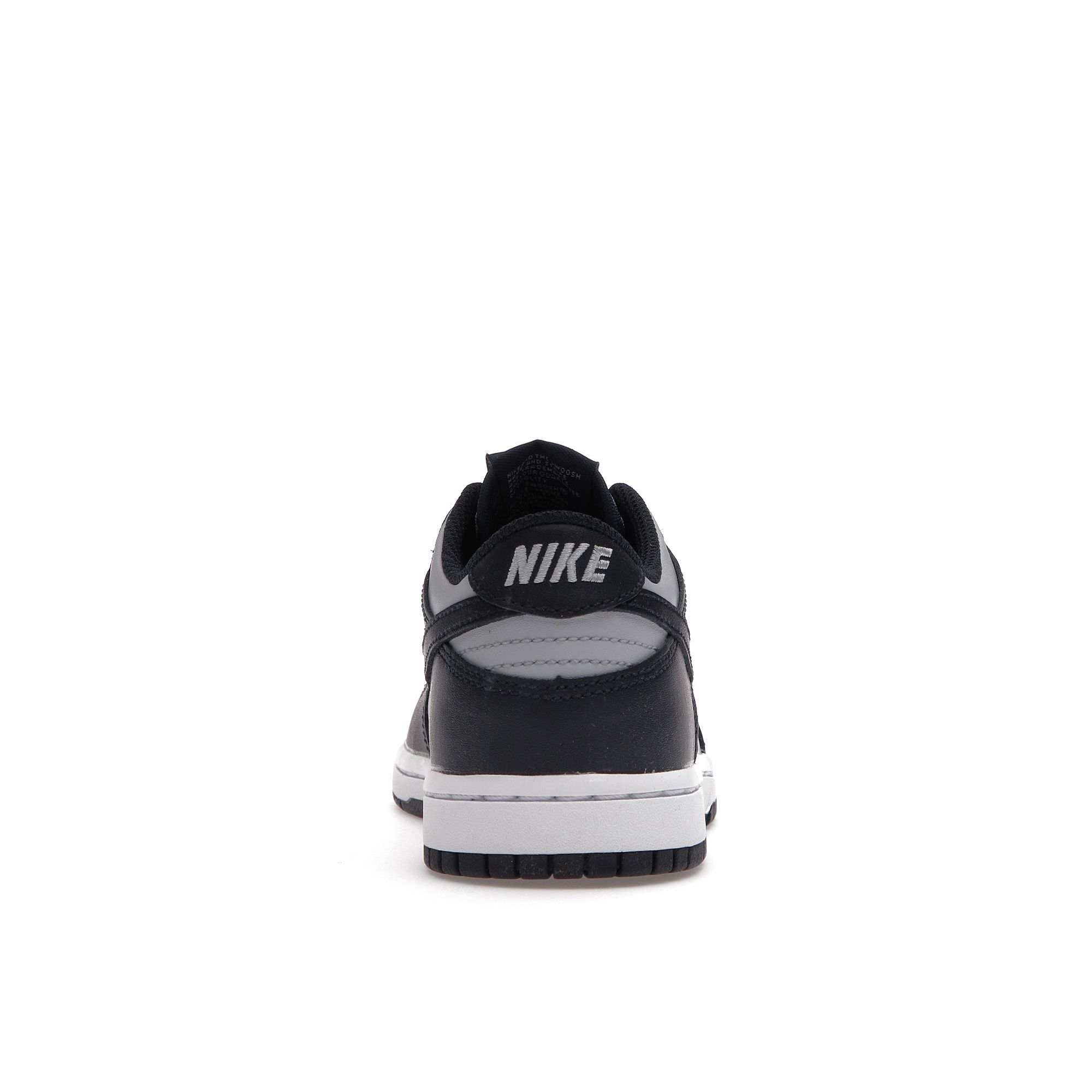 Детские кроссовки Nike Dunk Low PS Georgetown серо-волчьи-серые темно-обсидиановые — фото 6