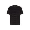 Fendi T-shirt Homme Noir Marron FY0936A7D5F0ABB