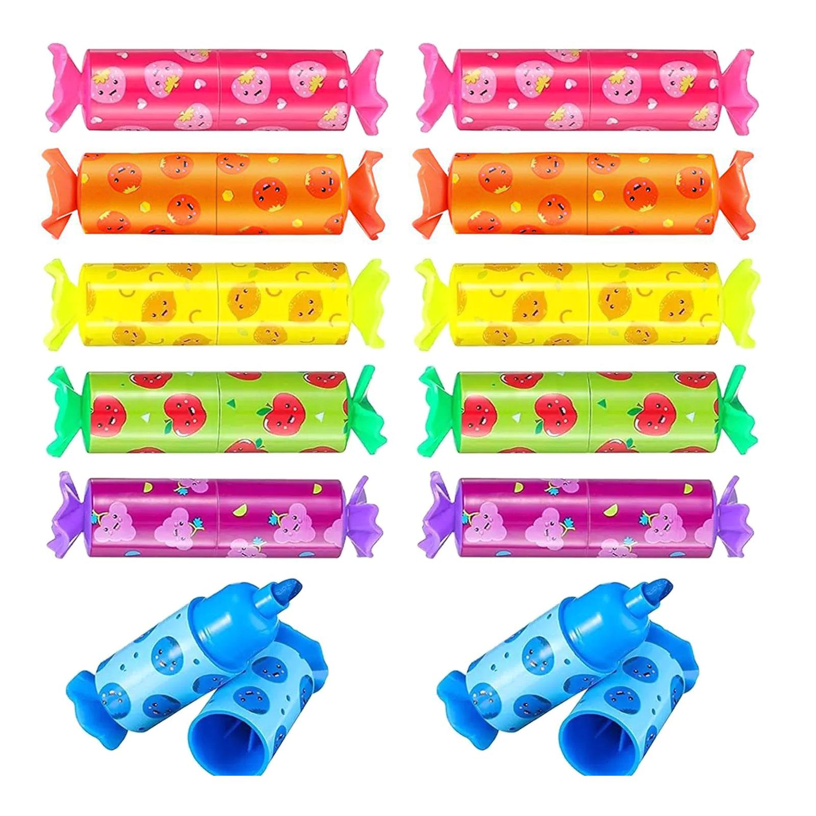 

12Pcs Candy Shape Highlighter 12 Color Highlighter Pen Pocket Size Marker for Scrapbooking Journal Planner Card Making