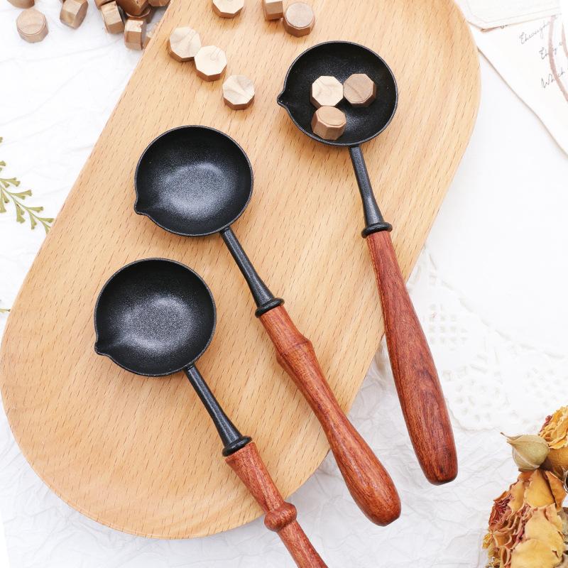 Wax Seal Stamps Spoon Seal Non Stick Spoon Sealing Wax Spoon Stamp Seal Heating Lacquer Wax Tool Anti Stick Easy To Clean