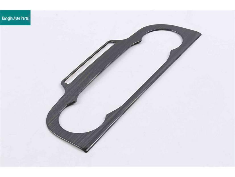 Black Titanium Stainless Steel Interior Mod Kit for 2019 Ford Focus: Glass Lift, Headlight & Steering Control