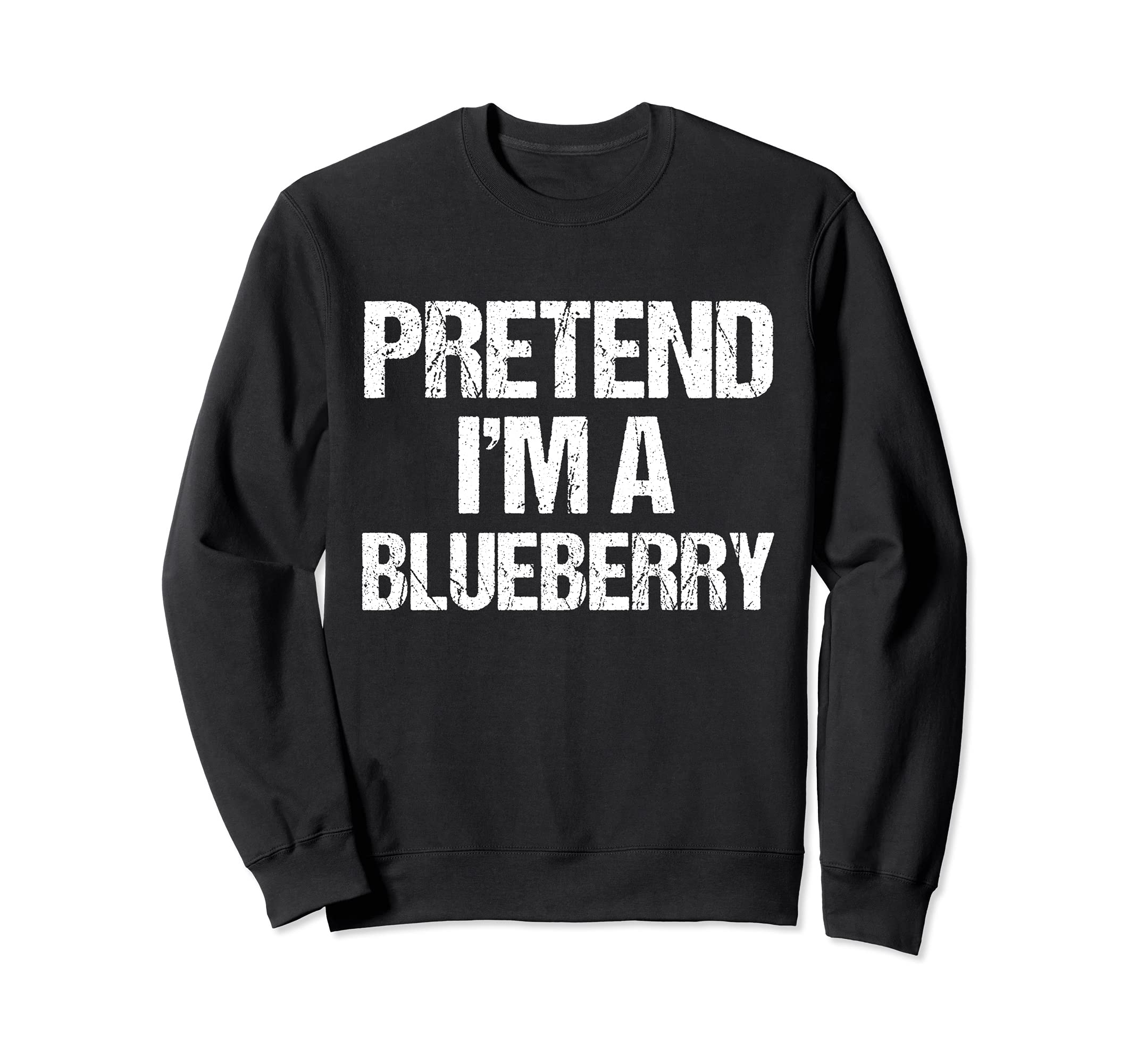 

Pretend A Blueberry Funny Lazy Halloween Costume I m чёрный