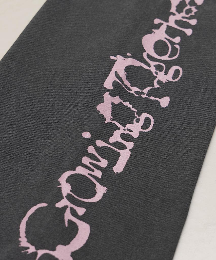 TOWTOW ARCHIVE Growing Graphic T-Shirt Charcoal