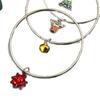 Christmas Ornaments Elk Christmas Tree Alloy Bracelet Bracelet Women's Christmas Bells Bracelet Set