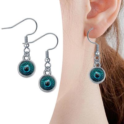 Stimmungs-Ohrringe Hänge-Dekor Leichtgewicht Farbwechselnder Schmuck Damen Tropfen für