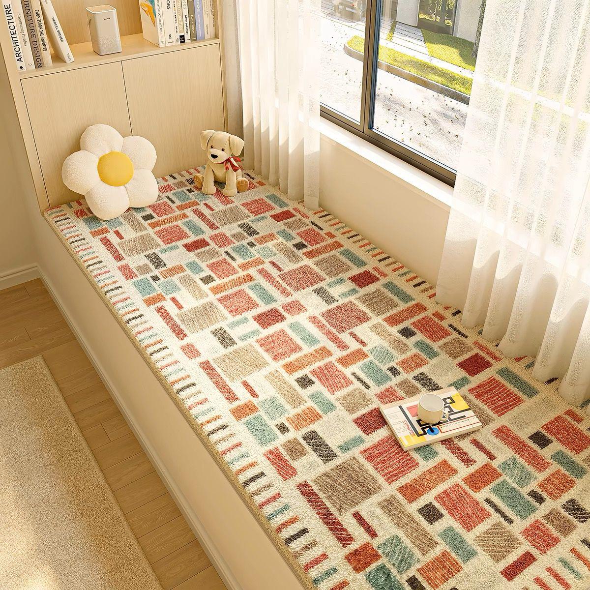 

Ковер в американском стиле, универсальная подушка для балкона с татами, подушка для эркера, прикроватный ковер 40x120cm