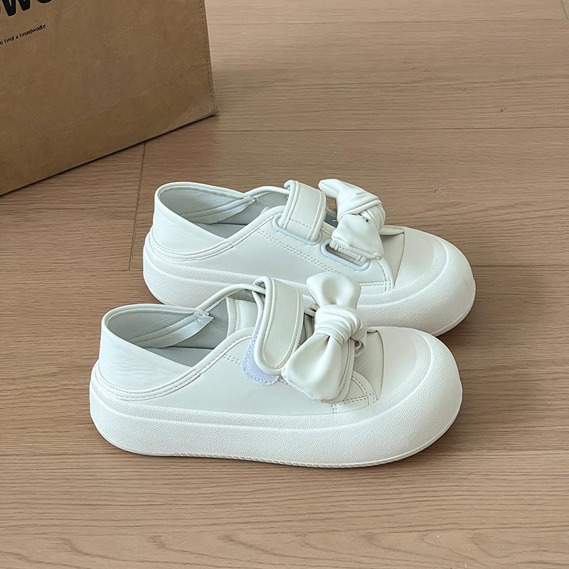 Korean Version with Skirt Fashion Casual Shoes Women's 2025 Summer New Thick-soled Heightening Non-slip Versatile Sports Shoes Little White Shoes