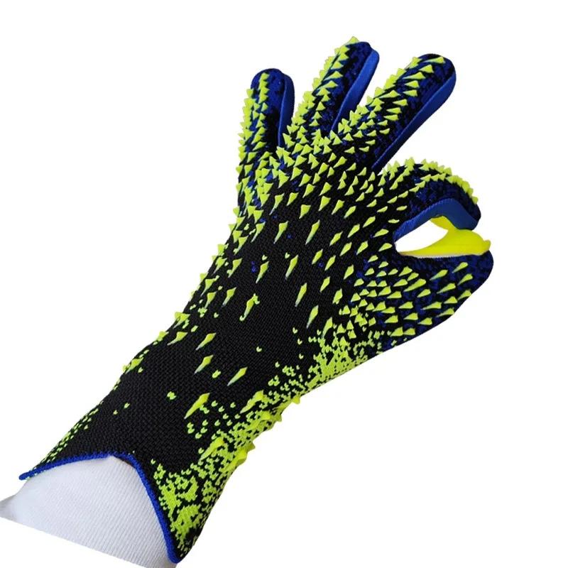 Football Professional Adult and Childrens Latex Finger ProtectionWear-resistant and Thickened Goalkeeper GlovesGoalkeeper Gloves