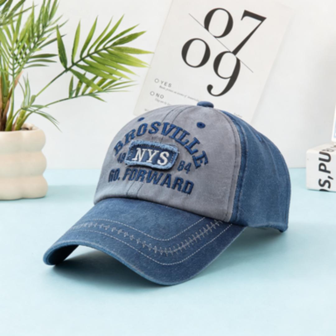 Vintage Washed Cotton Baseball Cap For Men Women - Embroidered  Brosville Nys  Adjustable Trucker Hat For Outdoor Casual Adjustable
