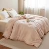 Solid color soybean fiber winter quilt thickened spring and autumn quilt core universal in all seasons thick quilt warm