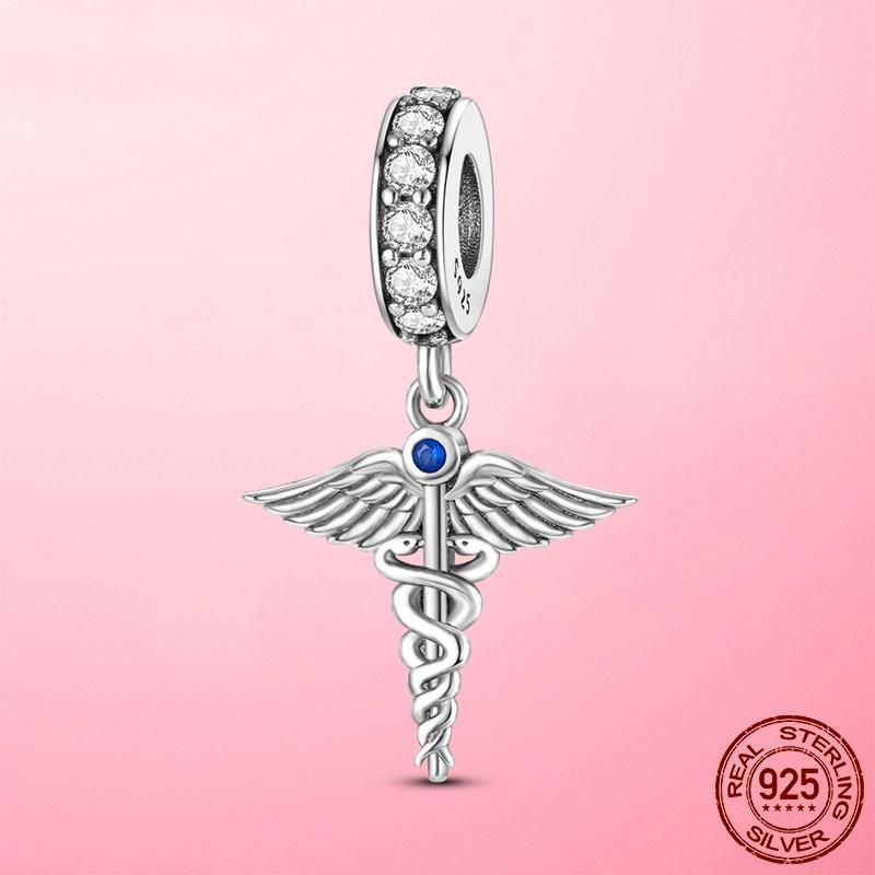 HOT SALE 925 Silver Sparkling Family Tree Dangle Charms Beads Fit Original Women Bracelet Pendant Necklace  Jewelry