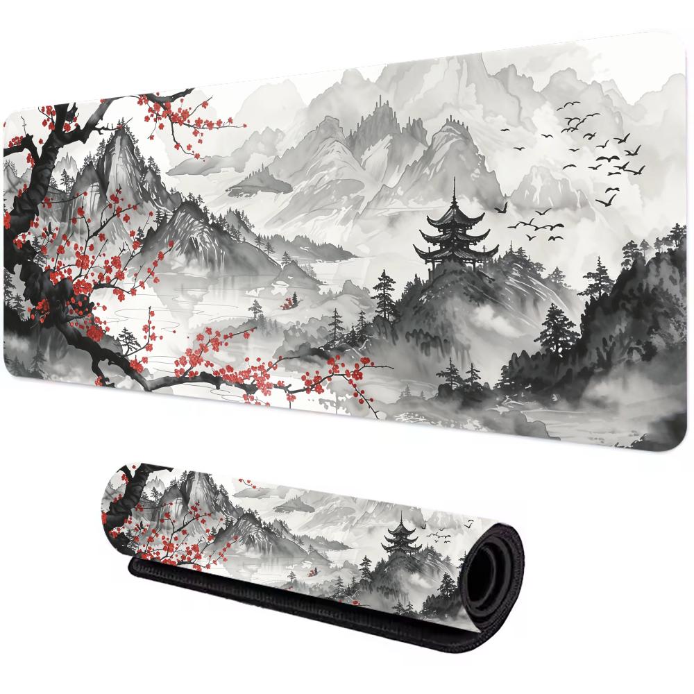 Dreamy scenery Mouse Pad Large Computer Office Game Table Mats XXL Rubber Antislip Gaming Keyboard Mousepads Long XL Desk Pads