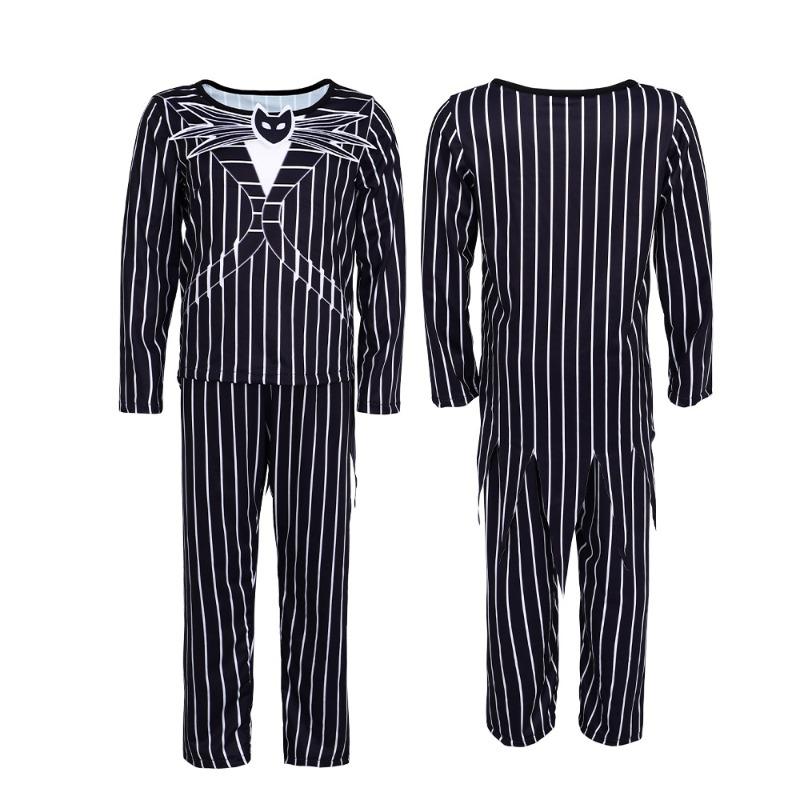Halloween costumes cos Jack clothes Skull Jack men's full set of men's and women's cosplay masks Christmas night terrors