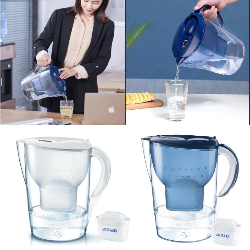 Jarra Filtro de Água Brita M3.5l Sistema de Purificação de Cozinha Eficiente Com Filtro de Carvão Ativado