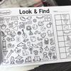 Look and Find Activity Book for Kids with Hidden Objects Focus Attention Practice Fun Coloring Book Home School Early Education