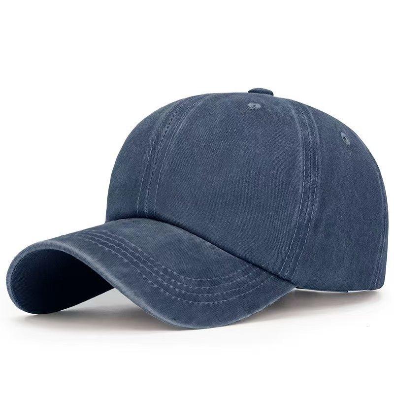 Washed Cotton Men Women SnapbackHat Vintage Hip Hop Caps Solid Color Dad Hat BoneCasquette Outdoor Casual Sport Baseball Cap