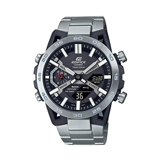 [Casio] Часы Edifice [Оригинальный отечественный продукт] SOSPENSIONE Bluetooth с солнечной батареей ECB-2000YD-1AJF Мужские серебристые