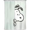 Zasłona prysznicowa Snoopy do łazienki Estetyczna dekoracja pokoju