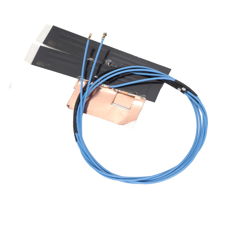 2Pcs WiFi Antenna 2.4GHz 5GHz Dual Band Strong Compatibility Wireless Computer Built In Antenna Cable