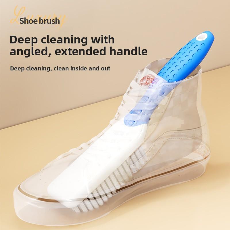 Soft Bristled Long Handle Powerful Stain Remover Household Cleaning Brush