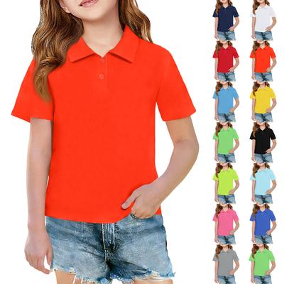 Kids Short Sleeve Shirt School Uniform Shirts For Boys