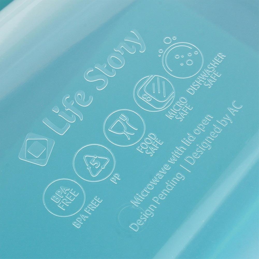 Breakfast Container Lunchbox Divided Lunch Box Cutlery