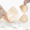 Women Elegant Seamless Gathering Bra Solid Color Smooth Butterfly Embroidery Beautiful Back Underwear 3D Soft Bra