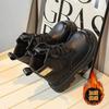 Boys Martin boots 2025 winter new children's velvet Wenzhou leather shoes children's warm cotton shoes