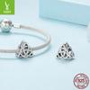 Diy Bracelet Beaded Accessories, Triangular Celtic Knot Beaded 925 Silver Beads