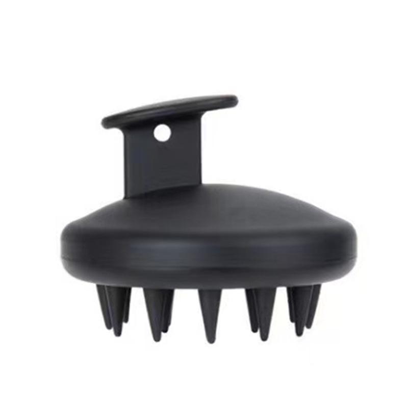 Silicone Scalp Massaging Shampoo Brush and Dredging Comb